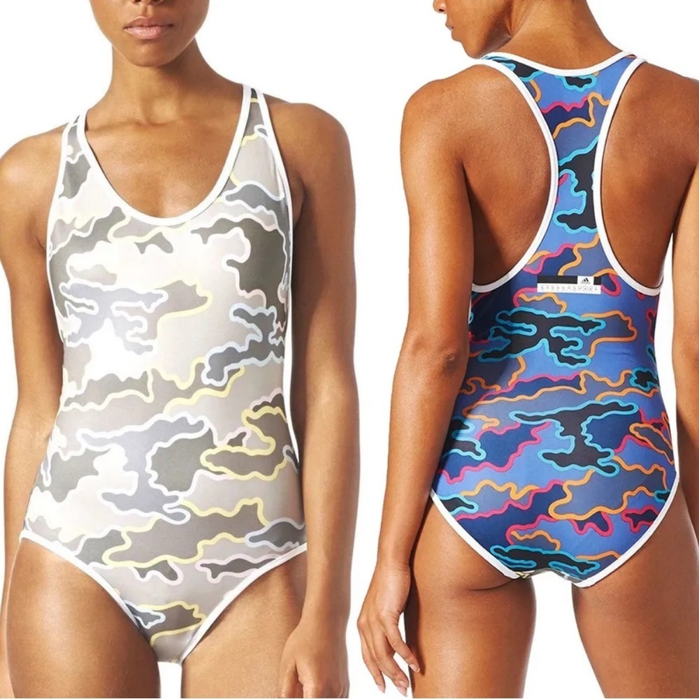 Adidas StellaSport Stella McCartney Camo Body Suit